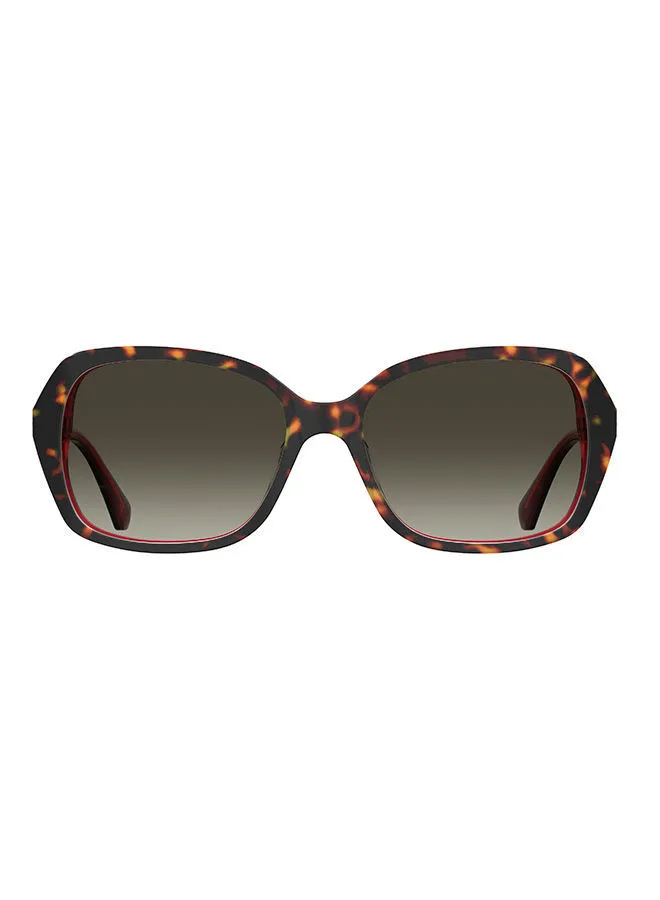 Kate Spade Women Rectangular Sunglasses YVETTE/S  HAVA PINK 54 Lens Size : 54 mm