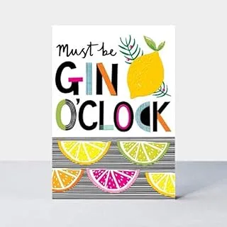 Rachel Ellen Designs Gin O'clock Card