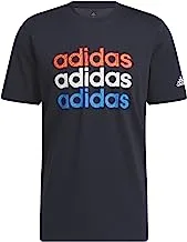 adidas Men's Multi Linear Sportswear Graphic T-Shirt