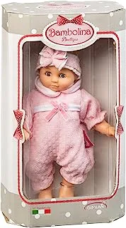 Dimian BD1651 Bambolina Boutique Doll with Romper and Headband Approx. 20 cm