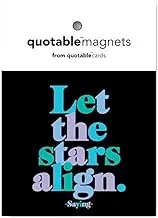 Quotable Stars Align Decorative Magnet