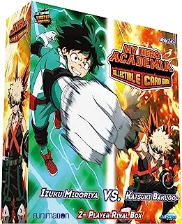 My Hero Academia Collectible Card Game Izuku Midoriya vs. Katsuki Two Player Rival Decks | Trading Card Game for Adults and Teens | Ages 14+ | 2 Players | Avg. Playtime 45+ Mins | Made by Jasco Games