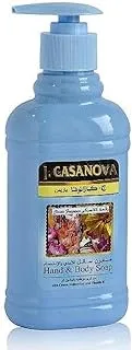 J. Casanova Classic Hand and Body Soap Liquid 250 ml