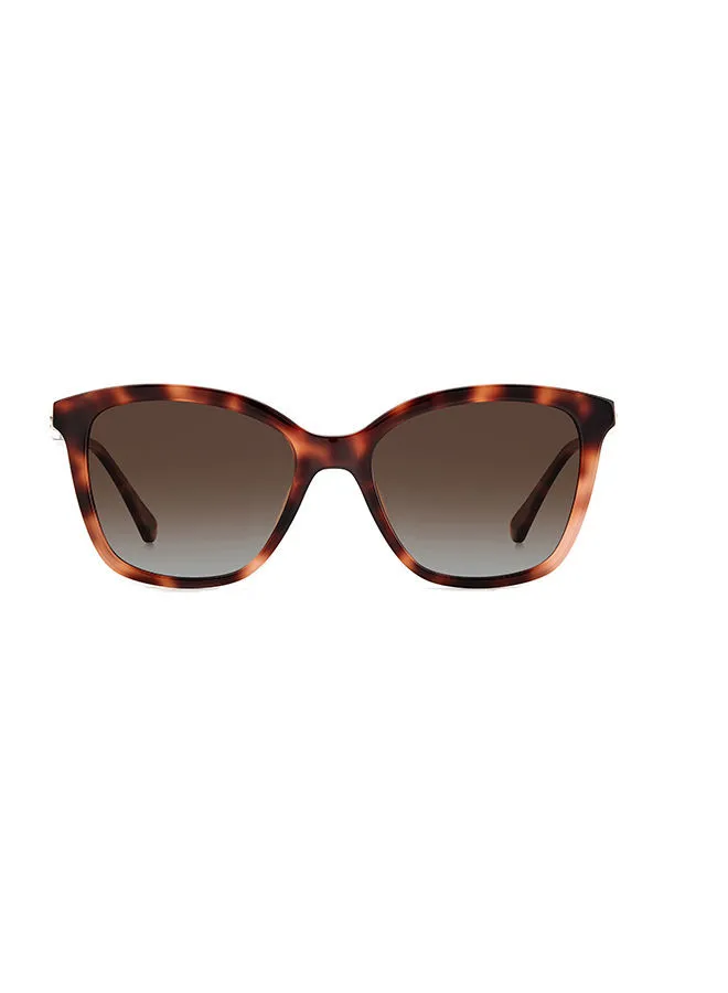 نظارة شمسية مربعة للنساء من كيت سبيد REENA/S HVN 53 مقاس العدسة: 53 ملم