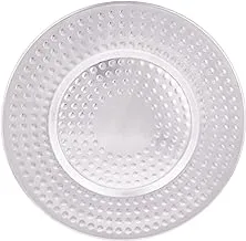 ALSANIDI, Aluminum plate, Trips plates, Silver, Size 56 Cm