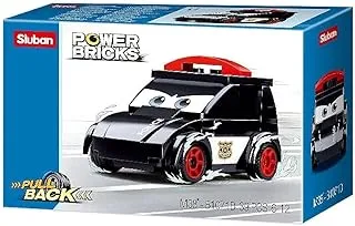 Sluban Power Bricks Series - Police Car Building Blocks 39 PCS - For Age 6+ Years Old