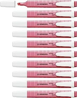 Stabilo Swing Cool Pastel Cherry Blossom Color Highlighter Pen 10-Pieces