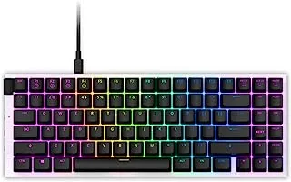 NZXT Function MiniTKL - Compact Tenkeyless Gaming Keyboard – Gateron Red Mechanical Switches: Linear, Fast, and Quiet – Hot-Swappable – RGB Backlit – Aluminum Top Plate – Sound Dampening Foam – White