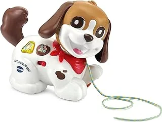 VTech Walk & Wiggle Pup, Interactive Baby Toy with Lights & Music, Gift for Infants 6, 9, 12 months +, English version