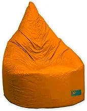 Wavy Torpedo Waterproof Bean Bag, Orange