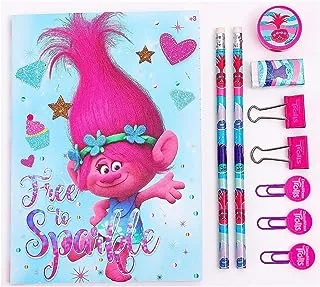 TruCare Universal Trolls Free 2 Sparkle Stationery Set, 10 Count