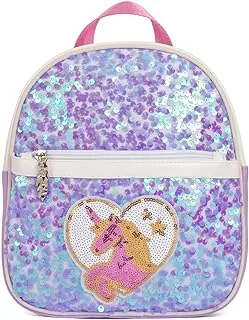 Eazy Kids - Sequin School Backpack - Horse Purple