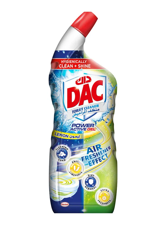 Dac Toilet Cleaner With Self Active Cleaning Foam Lemonette 750ml