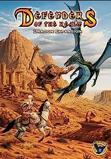 لعبة Eagle-Gryphon Games 2 Edition Defenders of the Realm Dragon Expansion Board