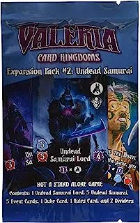 Daily Magic Games Valeria Card Kingdoms Undead Samurai Expansion Pack. حزمة توسعة بطاقة الممالك أوندد الساموراي من ديلي ماجيك