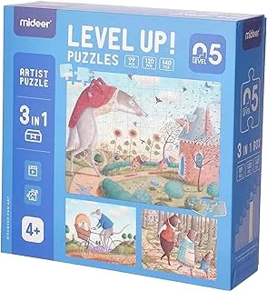Mideer Level-5 3-Jigsaw Puzzles for 2 to 8 Years Kids