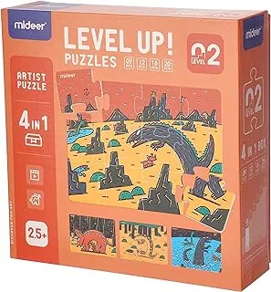 Mideer Level-2 4-Jigsaw Puzzles for 2 to 8 Years Kids