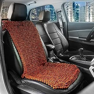 car seat cushion beads brown