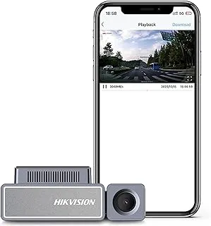 Hikvision C8 4K Dashcam Wide-angle Lens Built-in Microphone And Speaker Wifi GPS G-sensor App Control Voice Recognition Up To 256GB ADAS Features Easy To Install