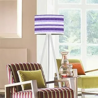 Markat FL-BR-0072 Modern Wood Floor Lamp, Brown