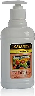 J. Casanova Fruits Hand and Body Soap Liquid 250 ml
