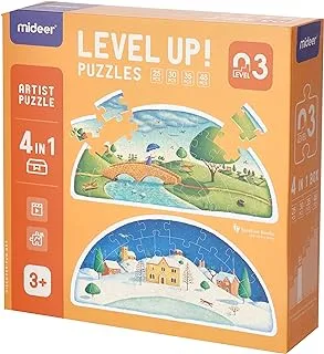 Mideer Level-3 4-Jigsaw Puzzles for 2 to 8 Years Kids