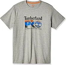 Timberland PRO Men's Cotton Core Chest Logo Short Sleeve T-Shirt, Navy