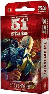 مجموعة ألعاب Portal Games 51st State Scavengers Master، متعددة الألوان