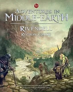 Cubicle 7 Entertainment Adventures in Middle Earth Rivendell Region Guide Board Game