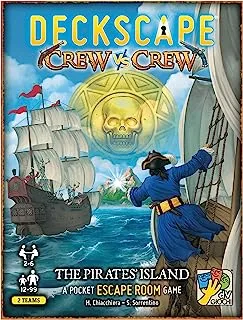 Dv Giochi Games Deckscape Crew VS Crew The Pirates' Island Board Game