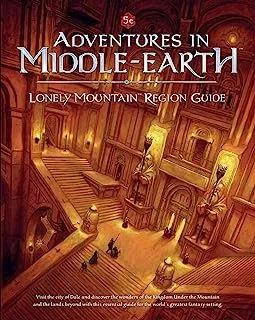 Cubicle 7 Entertainment Adventures in Middle Earth Lonely Mountain Region Guide Board Game