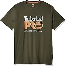 Timberland PRO mens Cotton Core Chest Logo Short Sleeve T-shirt T-Shirt