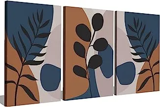 Markat S3TC5070-0063 Three Panels Canvas Paintings for Decoration, 50 cm x 70 cm Size