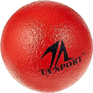 Leader Sport 40kgs/M3 Coated Ball, 9.0 cm Size, Red