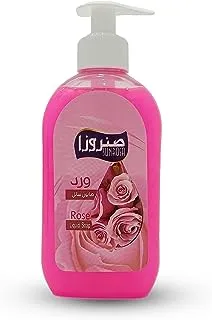 صابون سائل لليدين برائحة الورد من سنروسا 300 مل