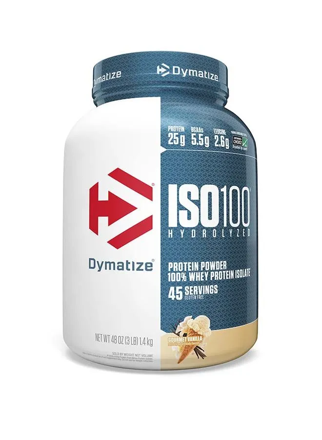 Dymatize ISO 100 Gourmet Vanilla 3 lb