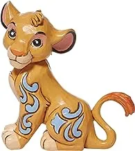 Enesco Disney Traditions by Jim Shore The Lion King Young Simba Miniature Figurine, 3.125 Inch, Multicolor