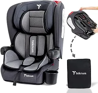 TEKNUM Pack and Go Foldable Car Seat Grey
