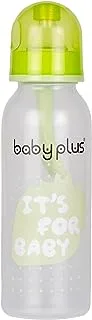 Baby Plus BP5114-B-3 Cereal Feeder Bottle with Nipple, 8 oz Capacity, Green
