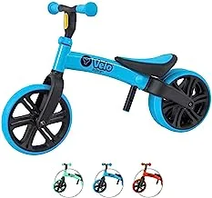 Yvolution Y Velo Junior Toddler Balance Bike | 9 بوصة عجلة تدريب بدون دواسة للأطفال الذين تتراوح أعمارهم بين 18 شهرًا إلى 3 سنوات