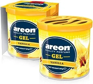 Areon Gel Car Perfume 80 g, Vanilla