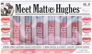 Meet Matte Hughes 6 Pieces Mini Long Lasting Liquid Lipstick - Vol. 10