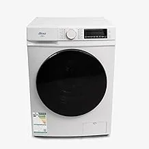 Ugine Automatic Washing Machine, Front Load, 13 KG, 100% Thermal Drying, Inverter, Energy Saving, White - UWMC13W