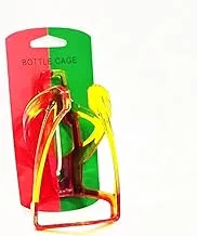 MG Bicycle Bottle Cage Red/Yellow 13x7x7cm