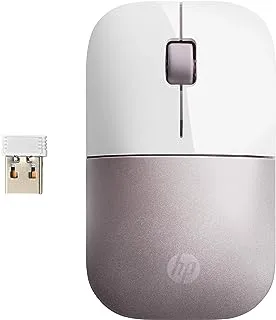 ماوس لاسلكي HP Z3700 - أبيض / وردي