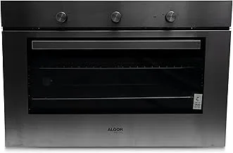 Eljour Electric Built-in Oven,9 Functions,90 Cm,110 Liter,Interior Lighting,Timer,Italian,Steel - AL-OK94GX