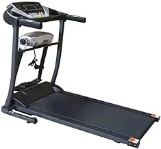 Treadmill with Massage Motorized 1.5HP Max User Weight 90kg Running Surface 400 * 1100mm Speed Range 1.0-10 Km/h 3 Level Manual Incline 6069-D
