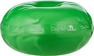 كرة ليدر سبورت دونات جيم، مقاس 40 سم × 30 سم، أخضر