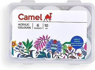 CAMLIN CAMEL FABRICA ACRYLIC COLOURS 10 ML X 6 SHADES