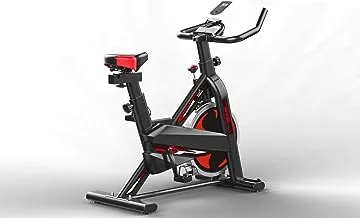 Health Carrier Spin Air Bike Exercise Cycle Machine For Home Gym, Heavy Duty Spinning Flywheel, Weight Capacity 150kg